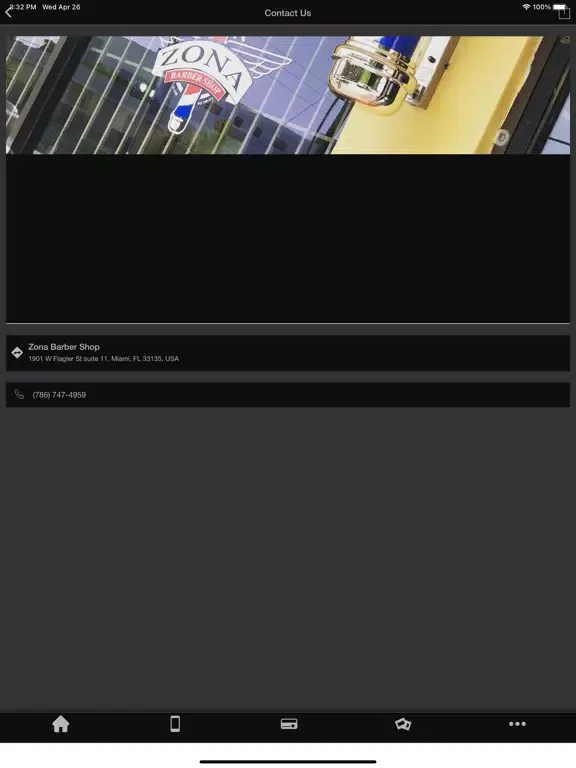 Zona Barbershop iPad  سکرین شاٹس
