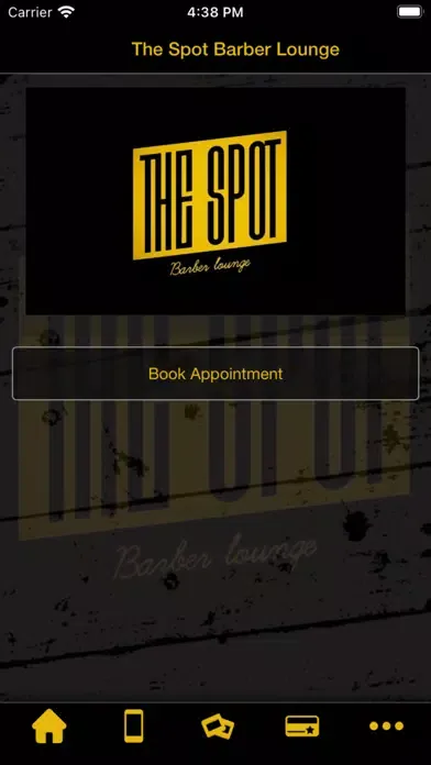 Capturas de tela do The Spot Barber Lounge App