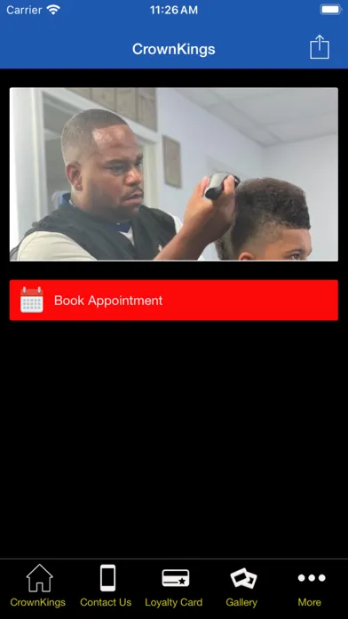 Zrzuty ekranu CROWN KINGS BARBERSHOP