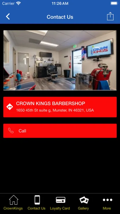 Zrzuty ekranu CROWN KINGS BARBERSHOP