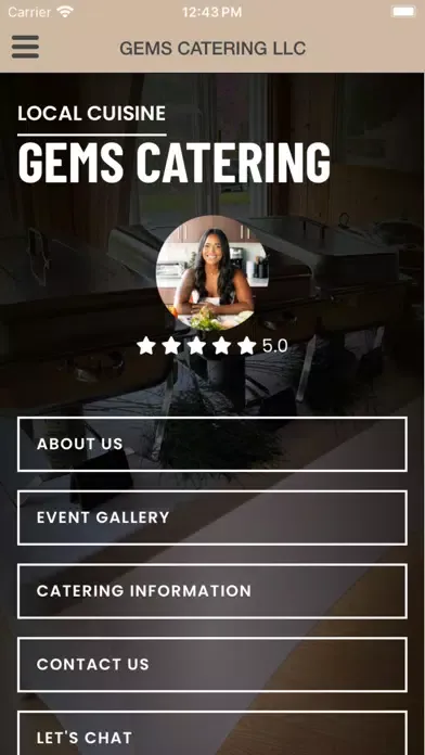 GEMs Catering LLC Screenshots