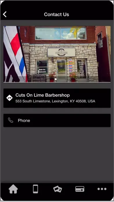 Zrzuty ekranu Cuts on lime barbershop