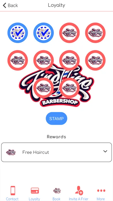 Tangkapan skrin FineLine Barbershop