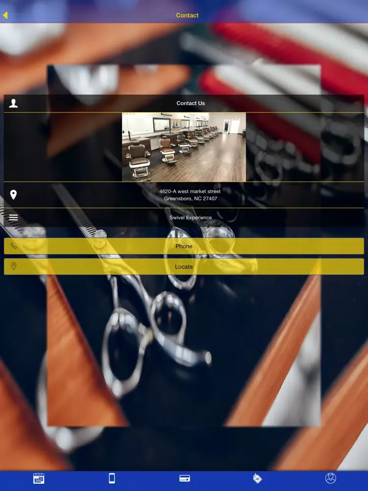 Swivel Barbershop iPad 应用截图
