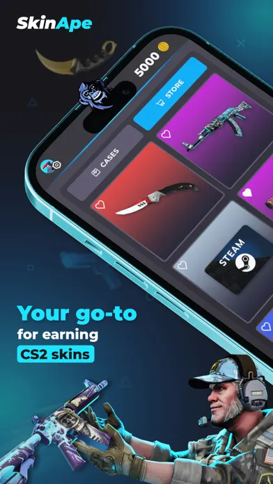 Skin Ape CSGO: CS Skins, Cases Ekran Görüntüleri