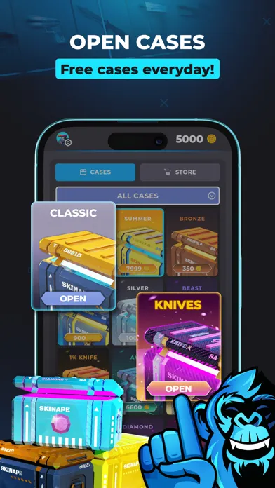 Skin Ape CSGO: CS Skins, Cases Ekran Görüntüleri