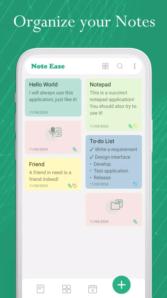 Note Ease Screenshots