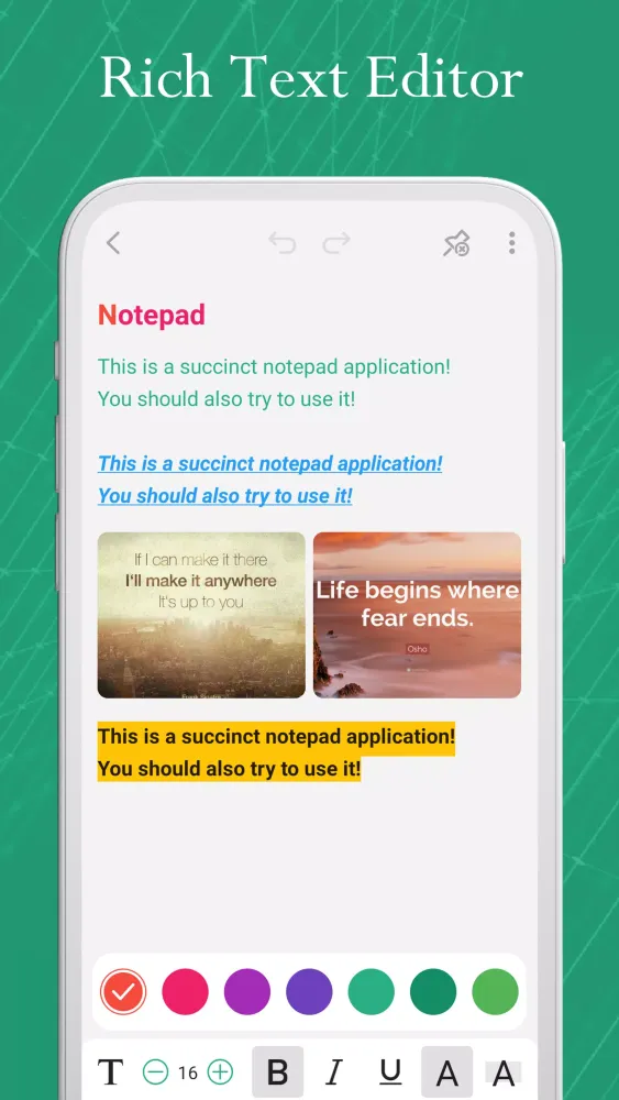 Note Ease Screenshots
