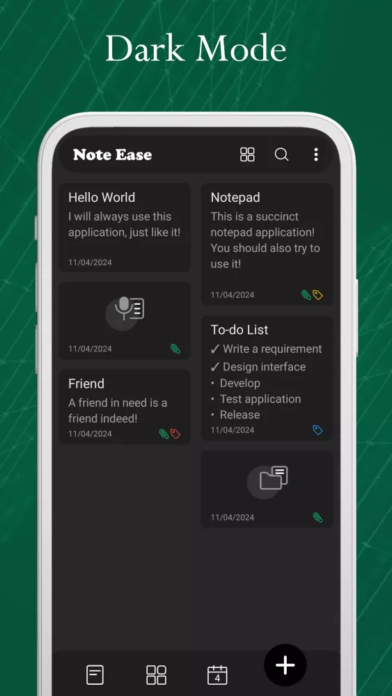 Note Ease Screenshots
