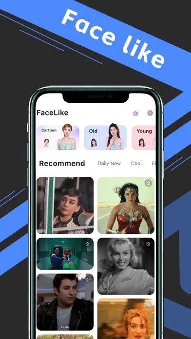 FaceLike - Be Anyone You Like Screenshots