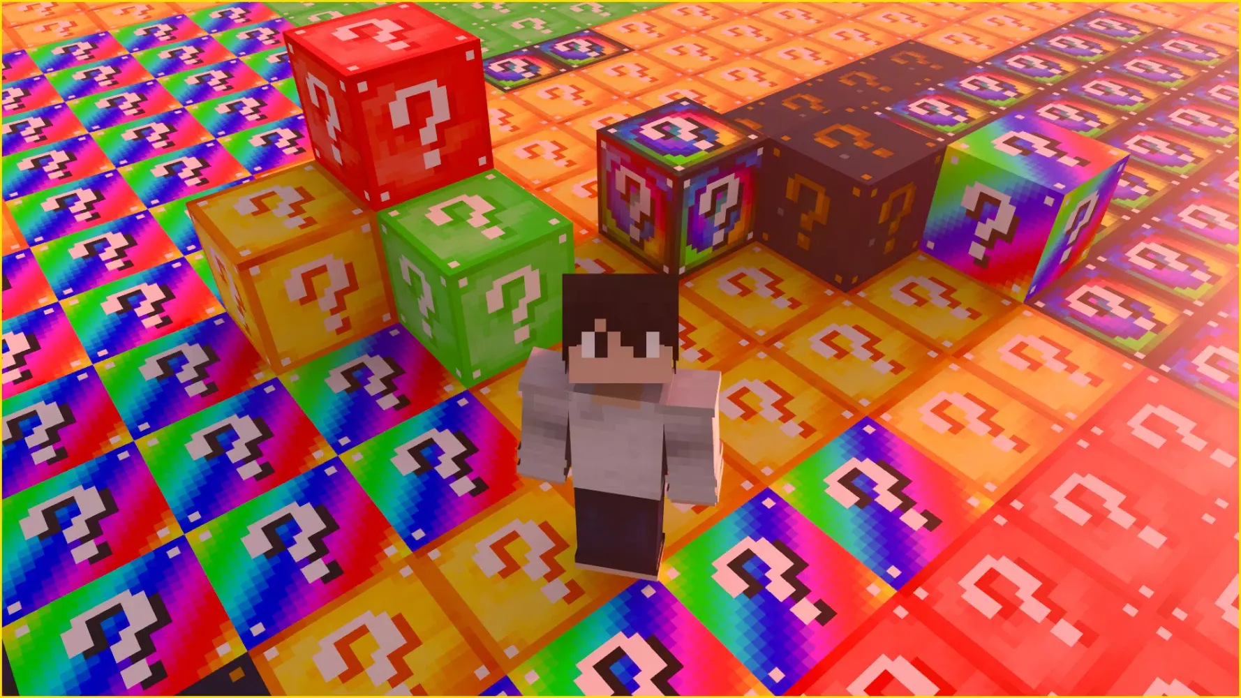 Capturas de tela do Lucky Addons for Minecraft PE