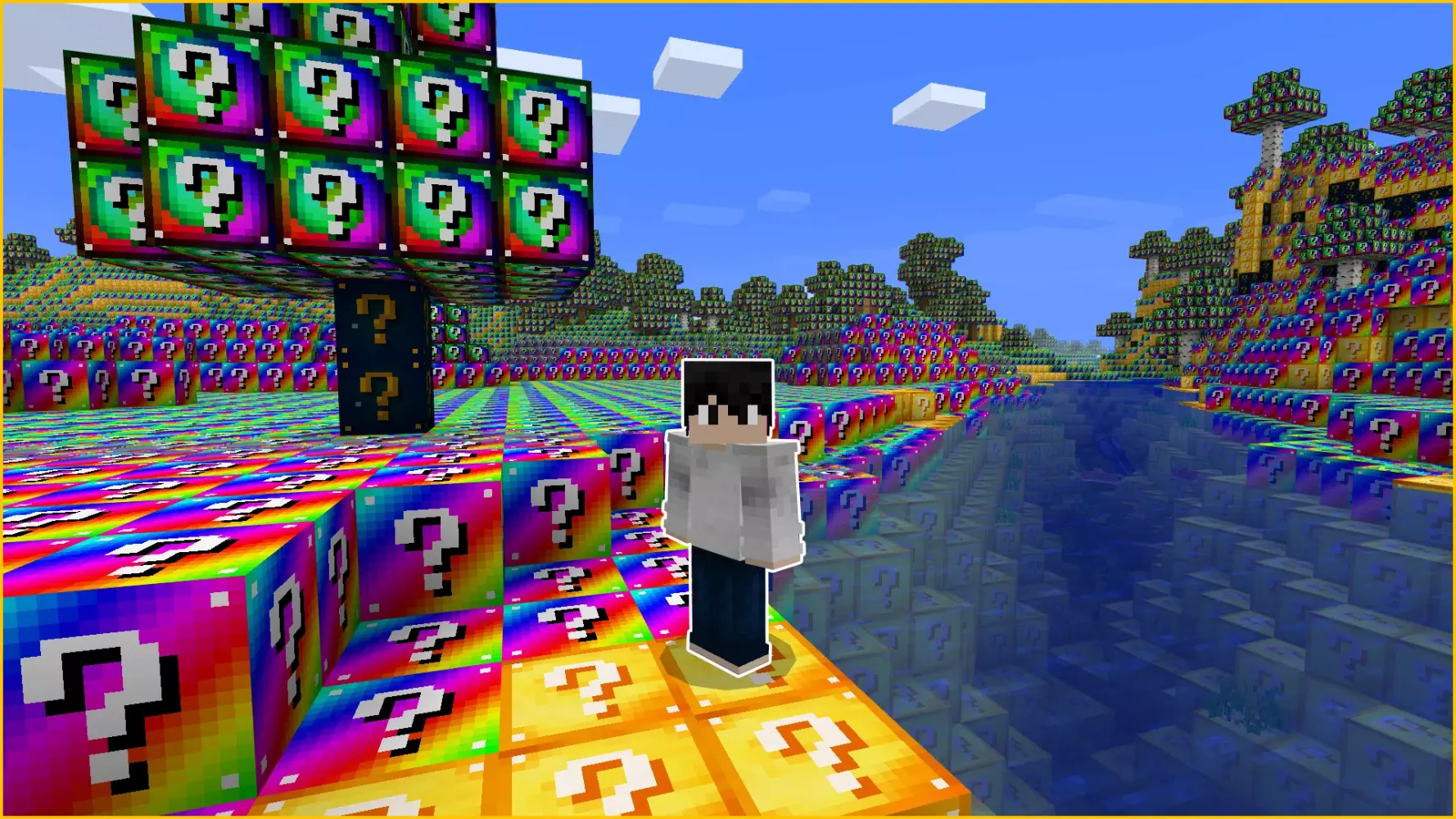 Capturas de tela do Lucky Addons for Minecraft PE