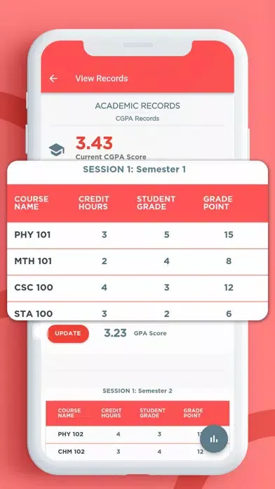 Ảnh chụp màn hình của Effiko GPA Calculator