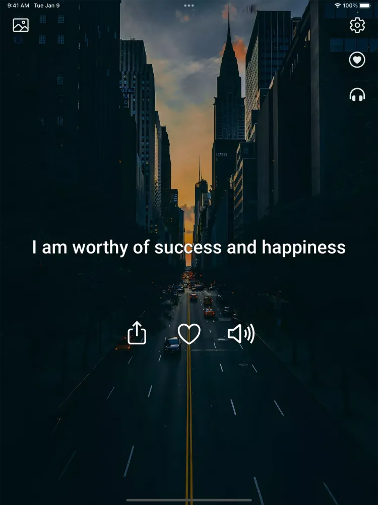 Ảnh chụp màn hình của Self Affirmations - Therapy