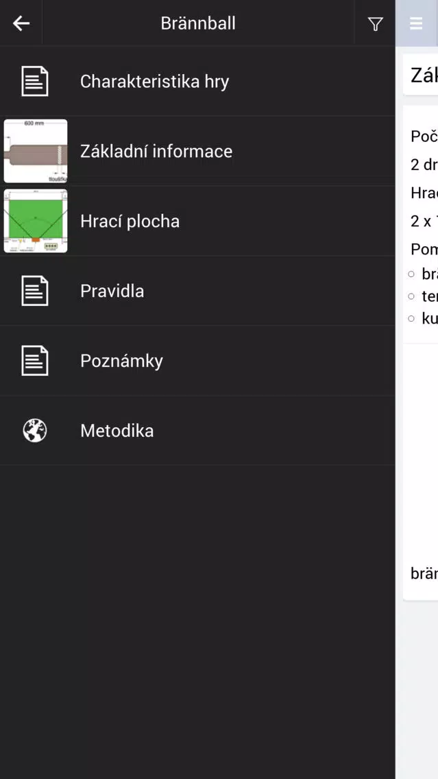 Captures d'écran de Netradiční hry