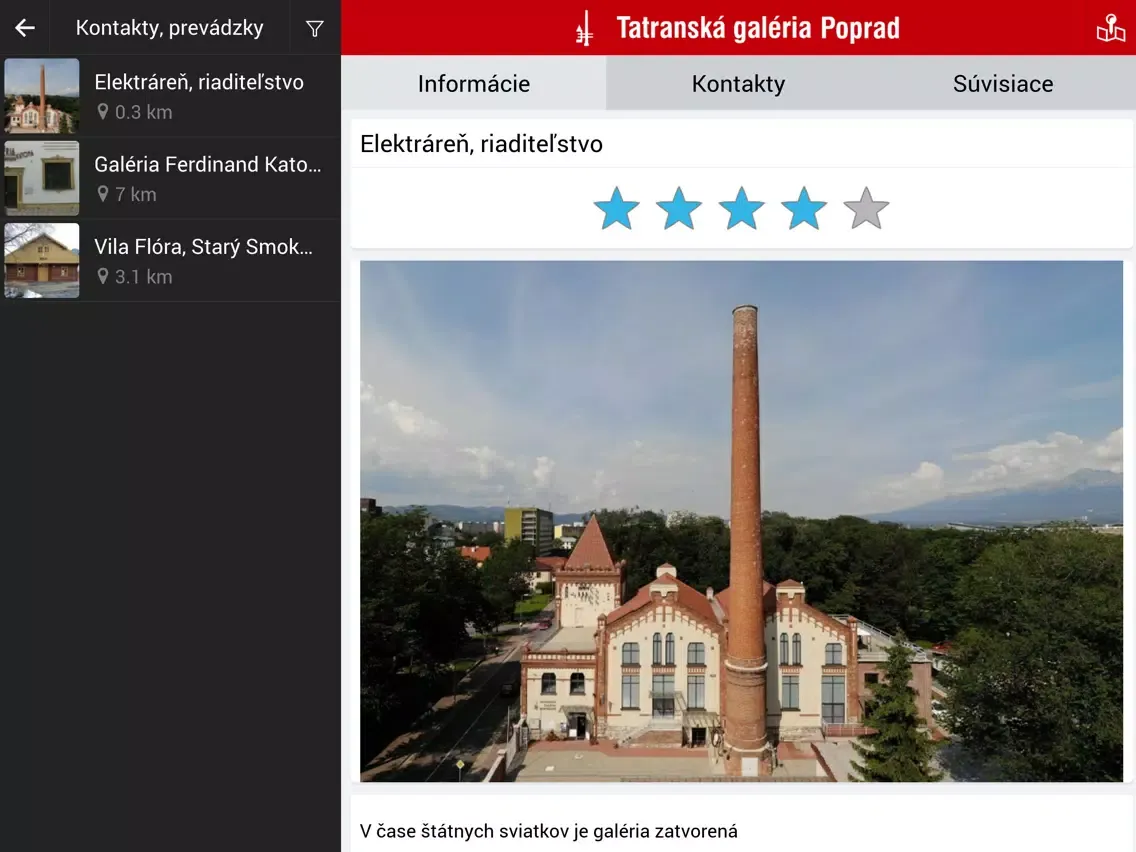 Tatranská galéria iPad 应用截图