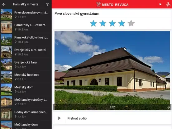 Screenshot di Mesto Revúca iPad 