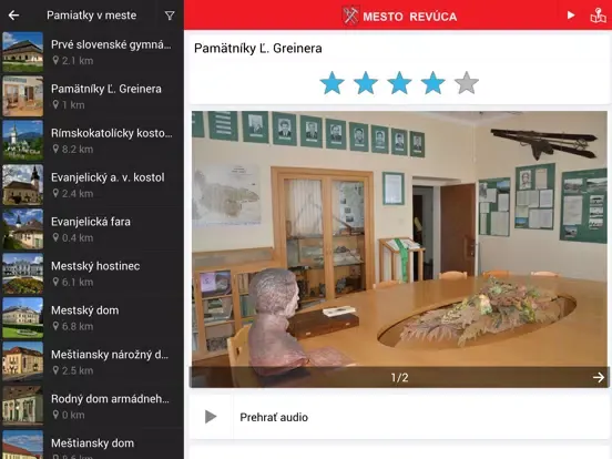 Screenshot di Mesto Revúca iPad 