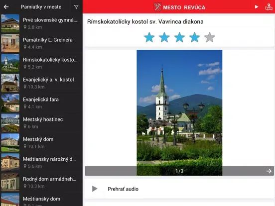 Screenshot di Mesto Revúca iPad 
