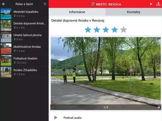Screenshot di Mesto Revúca iPad 