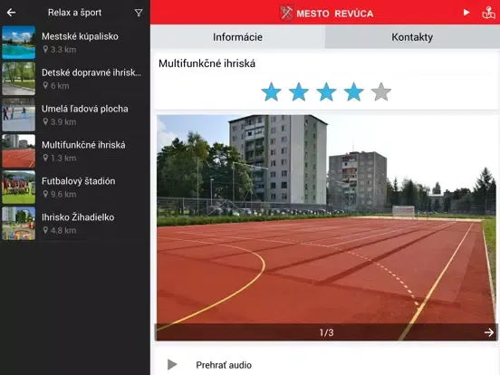 Screenshot di Mesto Revúca iPad 