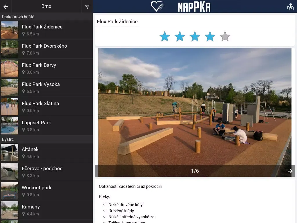 Mappka iPad  스크린샷