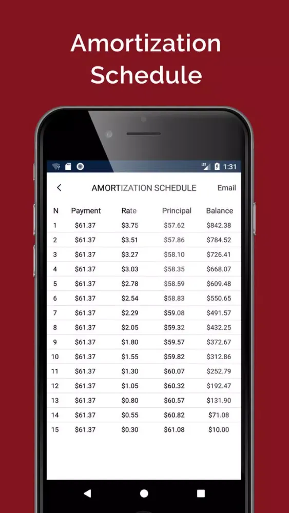 Lease Calculator - Negri Bossi Ekran Görüntüleri