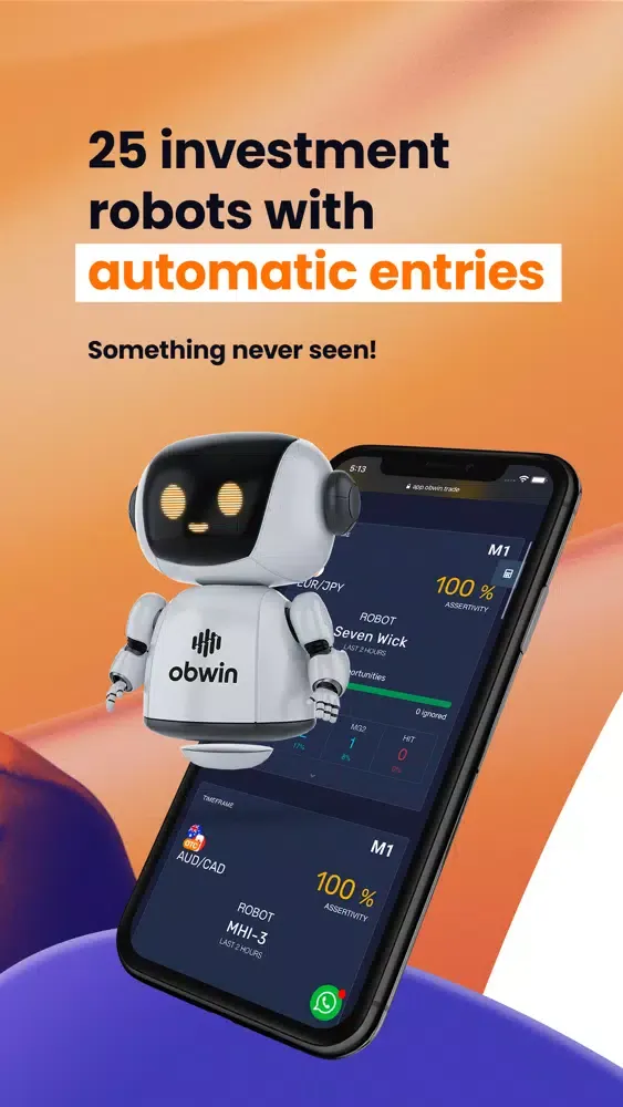 Capturas de pantalla de Obwin Trade - IQ Option Robot