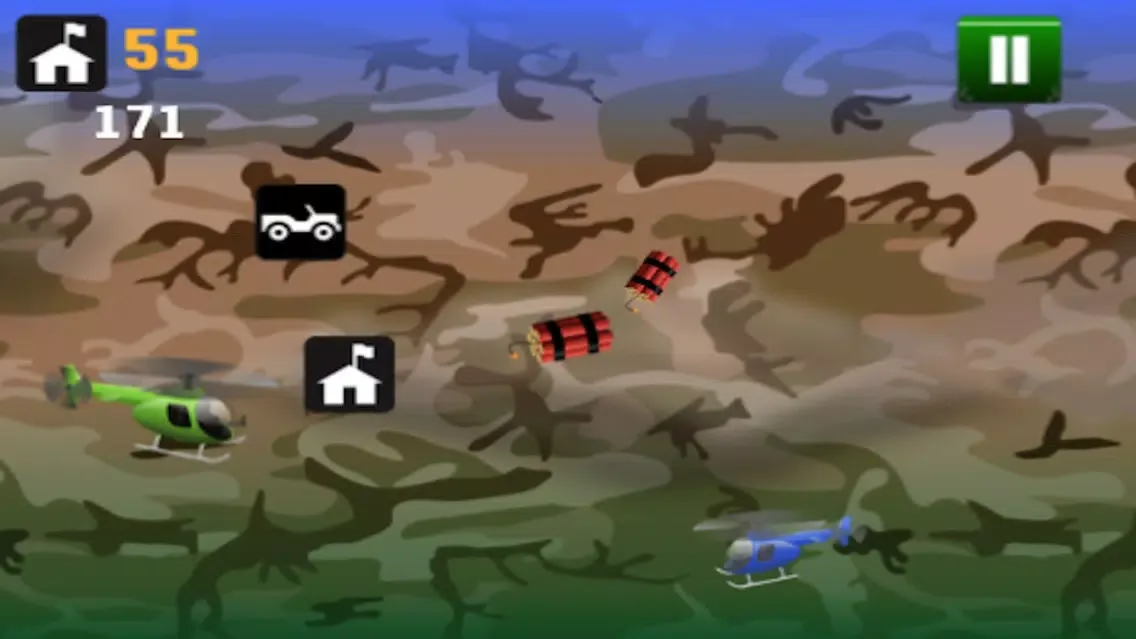 Screenshot di Helicopter Attack Game Free: Major Modern Frontline Assault Gunship - Classic Mayhem