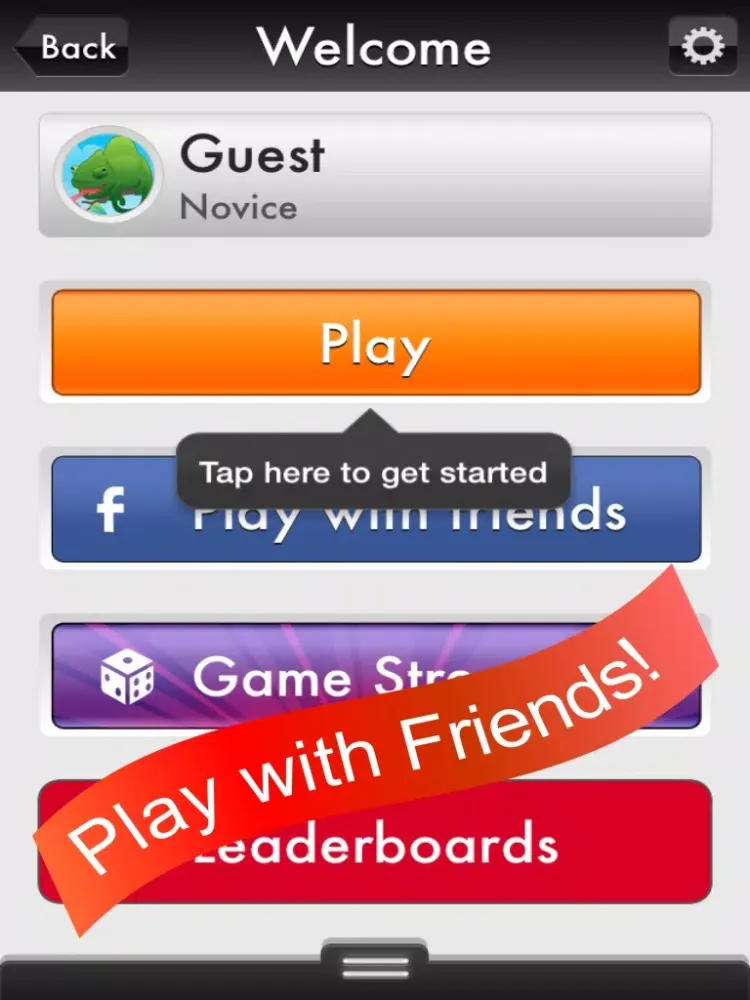 ภาพหน้าจอของ Dice Addict Match 3 with Buddies - Play Your Friends Live iPad 
