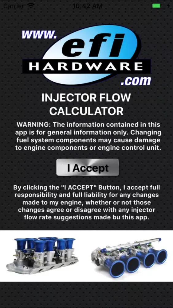 Capturas de pantalla de Injector Flow Calculator