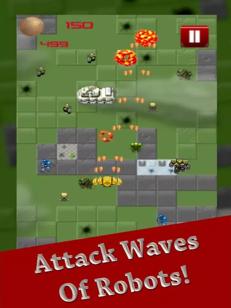 Tangkapan layar Robot Wars: Mech Rampage Dead Ahead iPad 