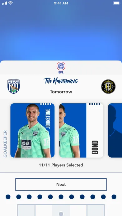 Ảnh chụp màn hình của West Bromwich Albion