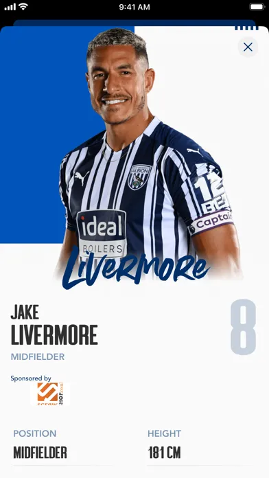 Ảnh chụp màn hình của West Bromwich Albion