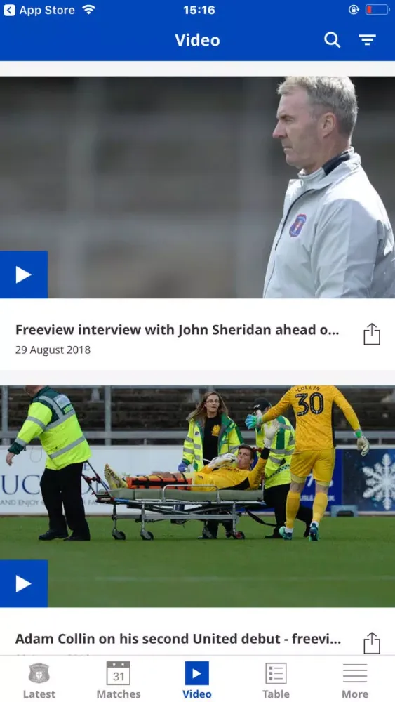 صور Carlisle United Official App