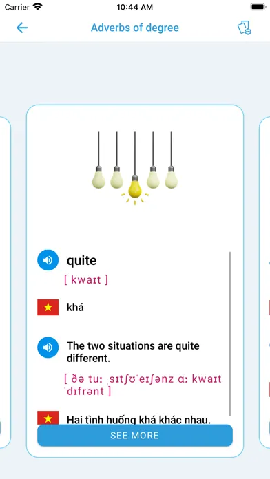 Screenshot di EFL - ESL Grammar
