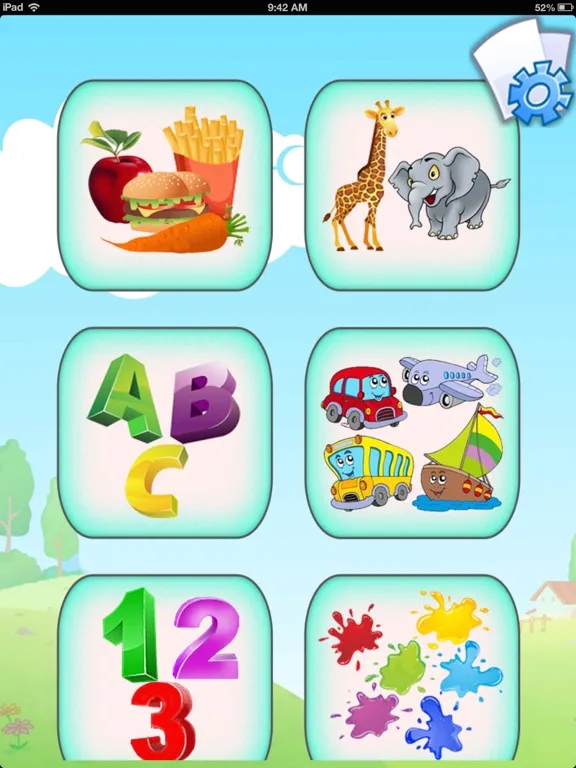 Baby Flash Cards : 500+ Words iPad  Screenshots