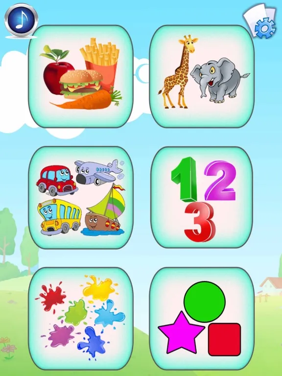 Capturas de tela do Arabic Baby Flash Cards iPad 