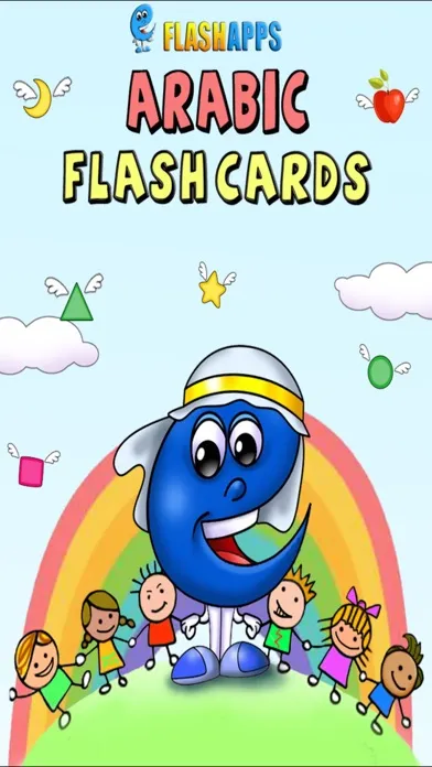 Capturas de tela do Arabic Baby Flash Cards