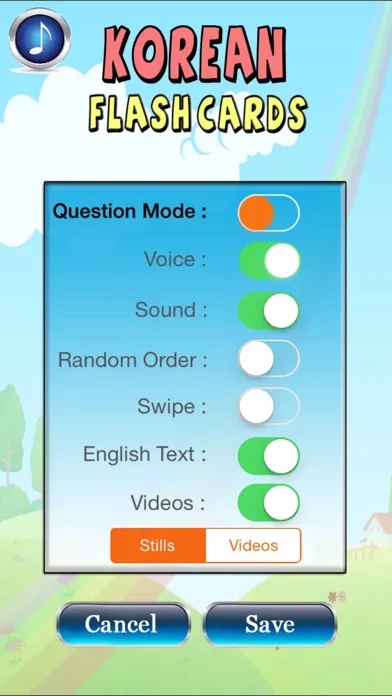 Korean Baby Flash Cards Screenshots