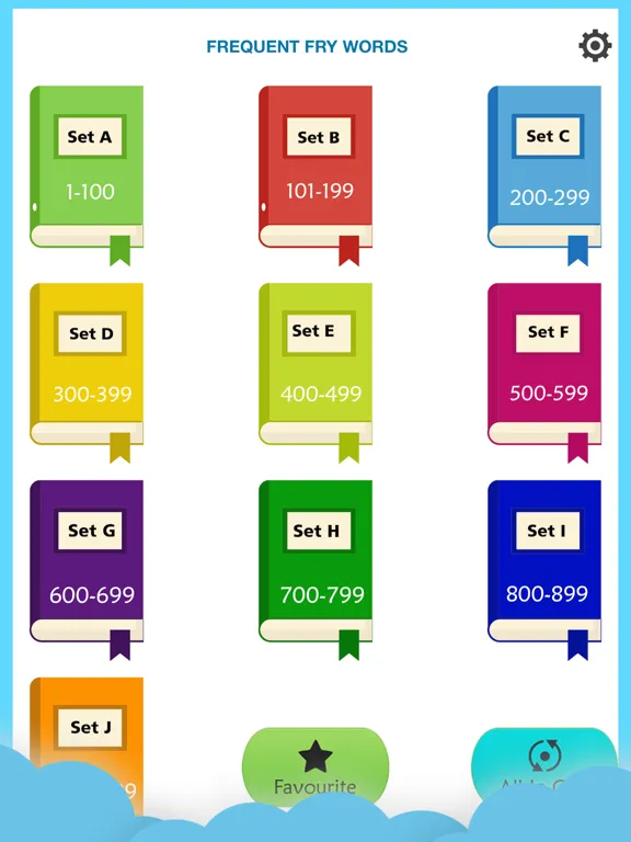 Fry Words: 1000 Sight Words iPad  スクリーンショット