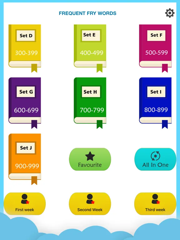 Fry Words: 1000 Sight Words iPad  スクリーンショット