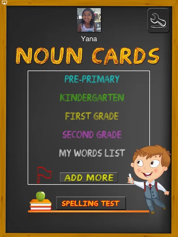 Capturas de tela do English Spelling Test: 500+ Flashcards Vocabulary iPad 