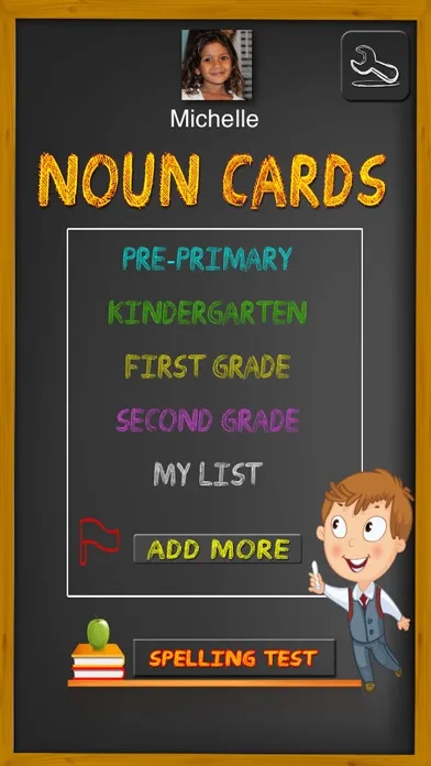 Capturas de tela do English Spelling Test: 500+ Flashcards Vocabulary