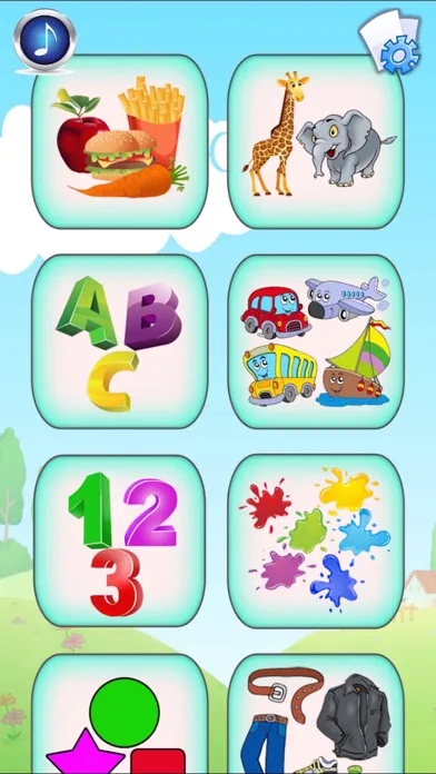 تصاویر Spanish Baby Flash Cards