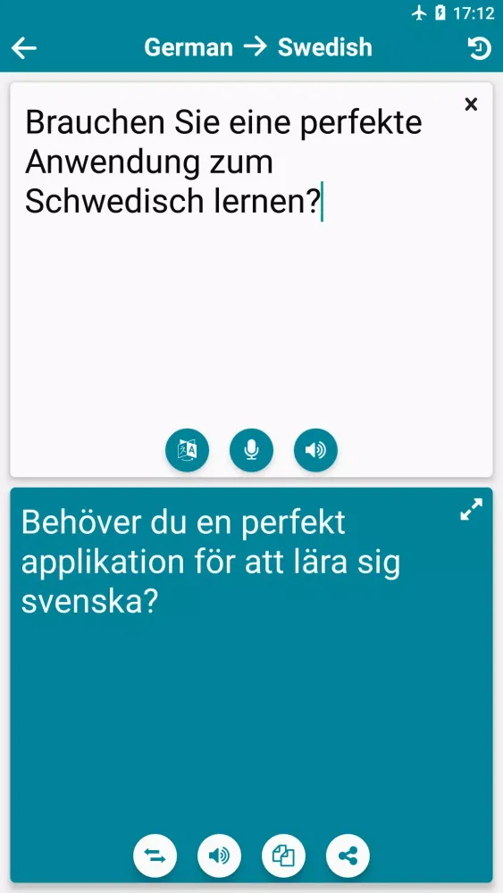 Screenshot di German - Swedish