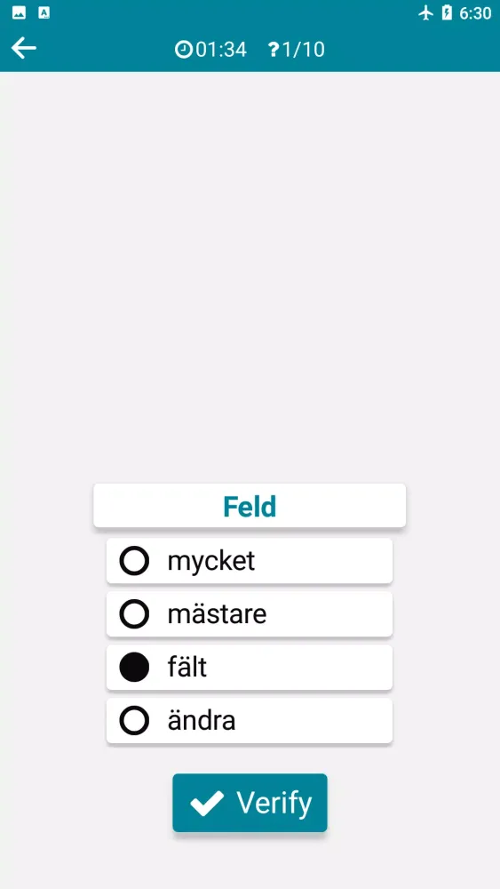 Screenshot di German - Swedish