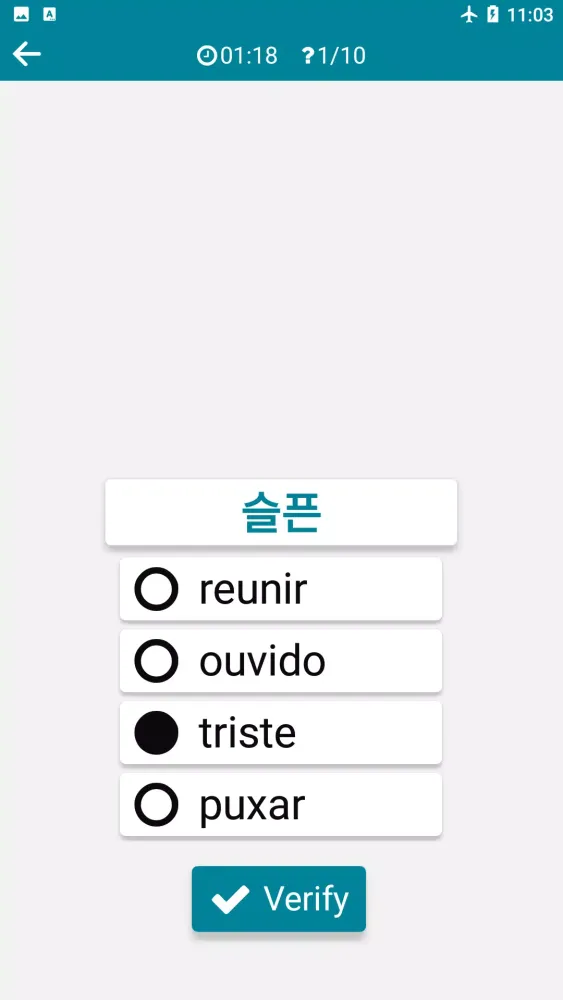 Korean - Portuguese Ekran Görüntüleri