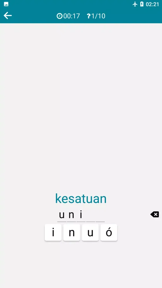 Malay - Spanish Screenshots