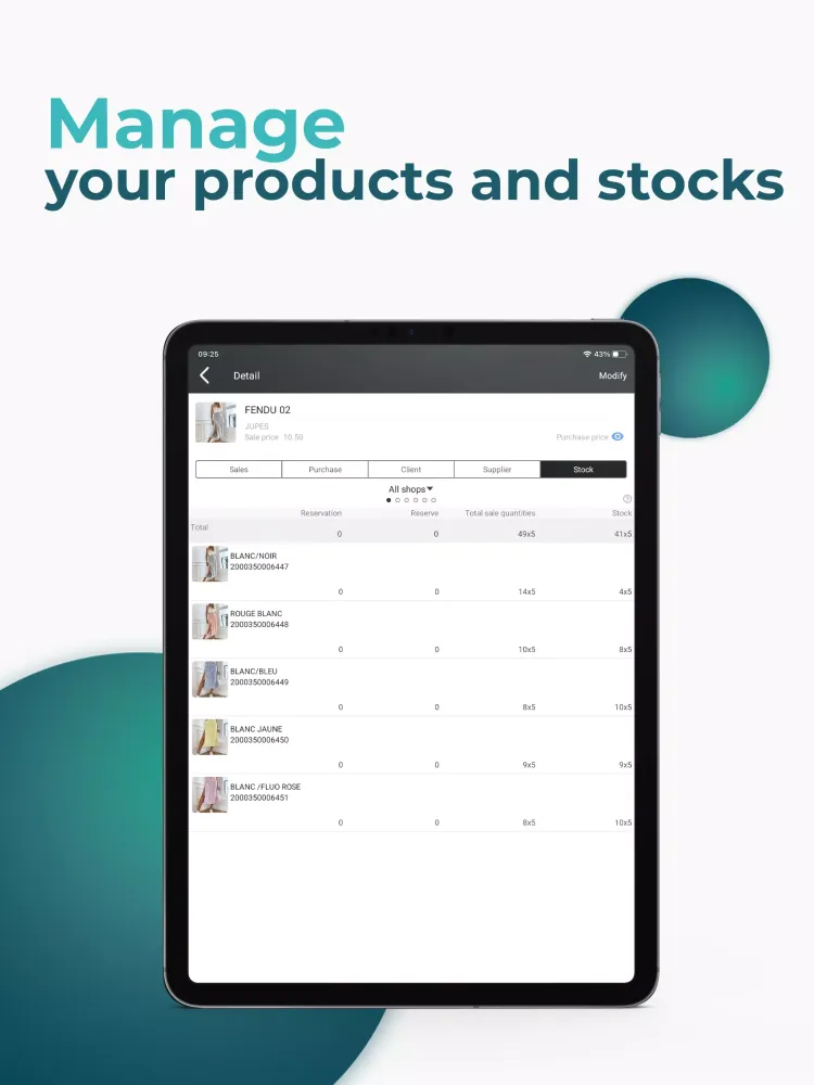 MC Boss - Stock management سکرین شاٹس